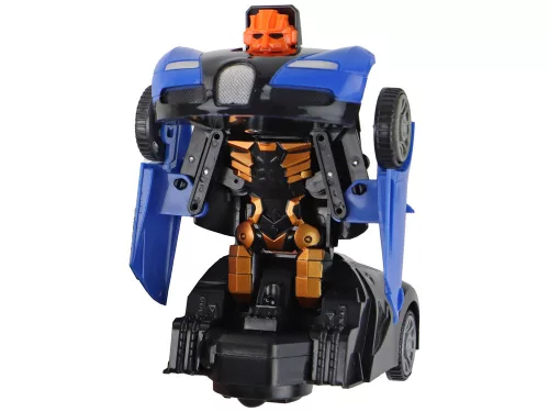 Robotautó 2 az 1-ben Bugatti kék fényeffektusok