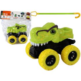   Sistemul de acționare prin frecare al vehiculului Tyrannosaurus Rex este verde