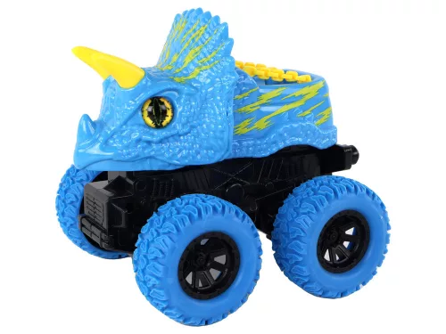 Triceratops súrlódó meghajtó jármű kék