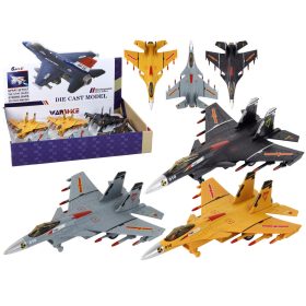   Repülőgép modell súrlódó hajtással, szürke, fekete vagy sárga