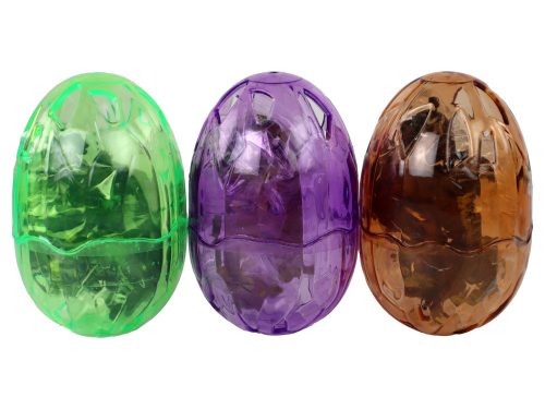 Dinoszaurusz figura tojás 3 szín 9 cm