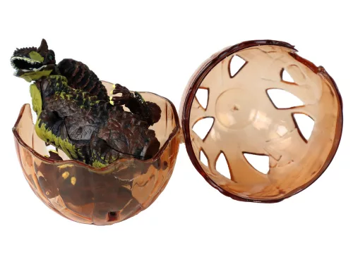 Dinoszaurusz figura tojás 3 szín 9 cm