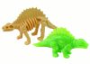 Nagy dinoszaurusz tojás 2 dinoszaurusz tojás figurák 9 cm