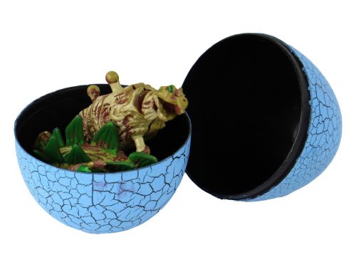 Dinoszaurusz figura tojás 3 szín 9cm