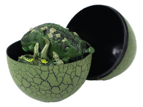 Dinoszaurusz figura tojás 3 szín 9cm