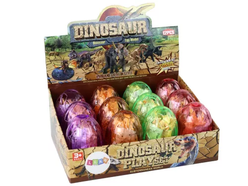 Dinoszaurusz tojás 4 szín 16cm