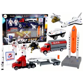 Figurakészlet Space Truck Rocket 15 El.