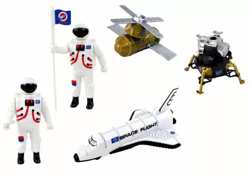 Figurakészlet Space Truck Rocket 15 El.