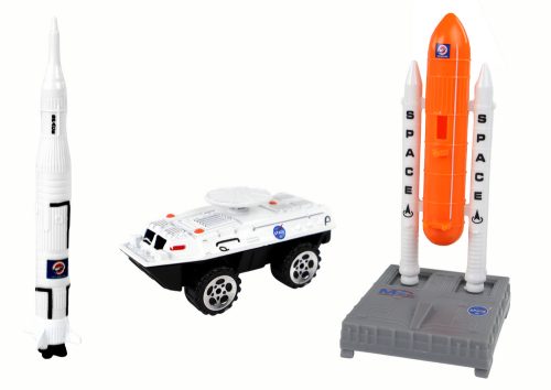 Figurakészlet Space Truck Rocket 15 El.