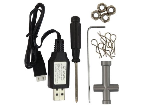 Rabbits RC terepautó 4-kerék meghajtású sárga 2.4G