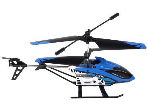 Alumínium RC Helikopter 2.4G kék, 15 perces repülés