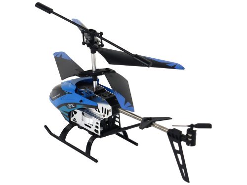 Alumínium RC Helikopter 2.4G kék, 15 perces repülés