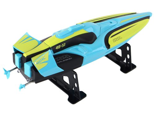 RC vízicsónak 2.4G sárga-türkiz vízálló távirányító