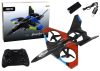 Quadcopter RC Fighter távirányítós repülőgép piros