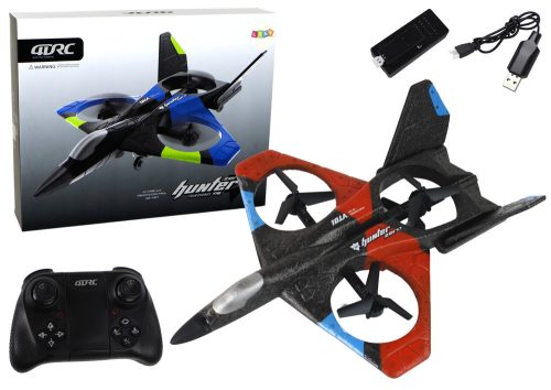 Quadcopter RC Fighter távirányítós repülőgép piros