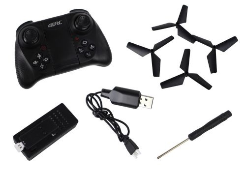 Quadcopter RC Fighter távirányítós repülőgép piros