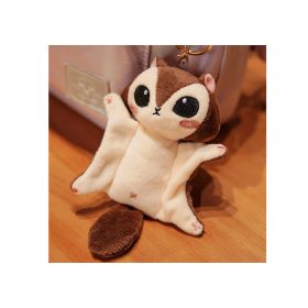 Plüss Mascot Sugar Glider Squirrel Brown Kulcstartó 10 cm