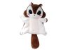 Plüss Mascot Sugar Glider Squirrel Brown Kulcstartó 10 cm