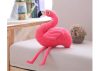 Rózsaszín flamingó plüss kabalafigura 15 cm