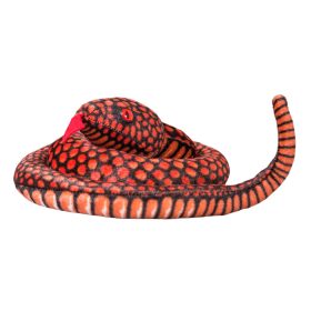 Plüss Snake Mascot Piros 100 cm