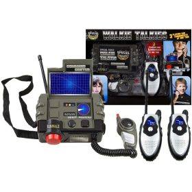   Walkie talkies rádióállomással, kétirányú rádióállomással, 30 méteres hatótávolsággal