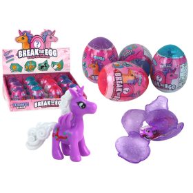 Magic Cracking Unikornis tojás héjban 4 színben 6 cm