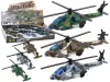 Katonai helikopter Katonai helikopter alumínium kevert hangfények
