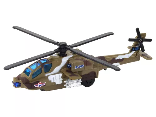 Katonai helikopter Katonai helikopter alumínium kevert hangfények