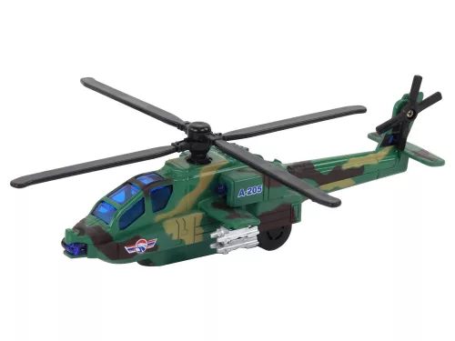 Katonai helikopter Katonai helikopter alumínium kevert hangfények