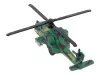 Katonai helikopter Katonai helikopter alumínium kevert hangfények