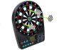 Elektronikus darts tábla, LED-es eredménykijelző, darts tábla, 18 játék, 3 darts, 12 póthegy