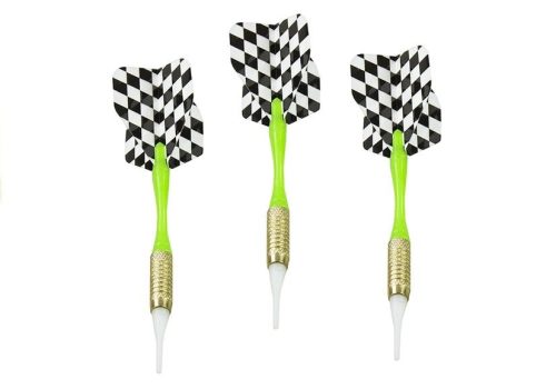 Elektronikus darts tábla, LED-es eredménykijelző, darts tábla, 18 játék, 3 darts, 12 póthegy