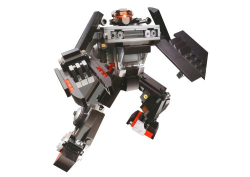 Építőelemek Járműautomatikus átalakító robot 2 az 1-ben