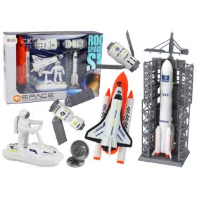 Űrkészlet Űrmisszió Rakéta Űrhajó 8 darabos.
