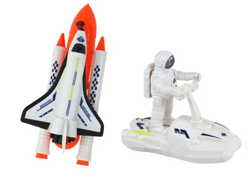 Űrkészlet Űrmisszió Rakéta Űrhajó 8 darabos.