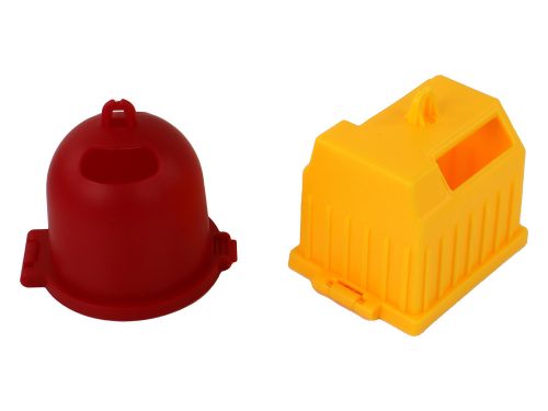 Szemétszállító daruval és súrlódóhajtással narancssárga 1:16