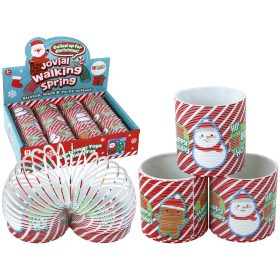   Ikonikus tavaszi fehér és piros karácsonyi témájú relaxációs 6 cm