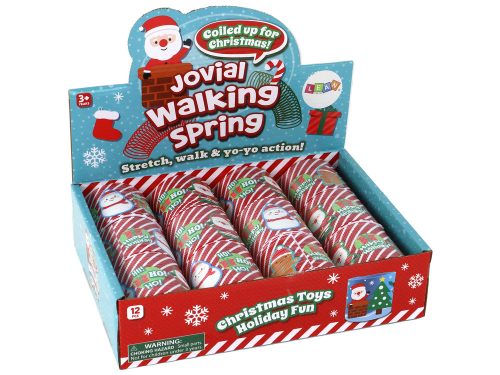 Ikonikus tavaszi fehér és piros karácsonyi témájú relaxációs 6 cm