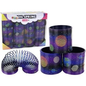 Ikonikus tavaszi lila bolygó motívumú relaxációs 6 cm