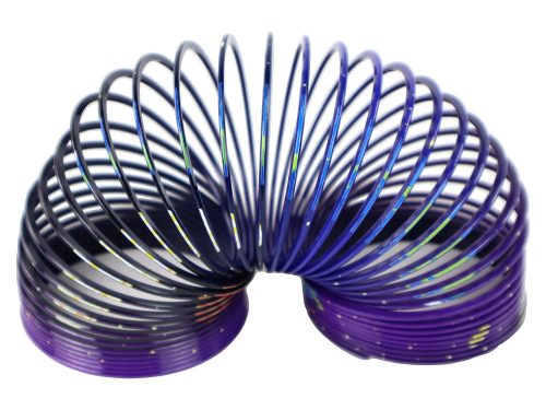 Ikonikus tavaszi lila bolygó motívumú relaxációs 6 cm