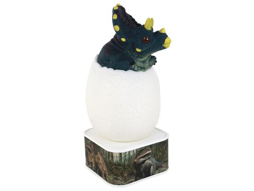 Dinosaur Triceratops Micro USB Egg LED éjszakai lámpa