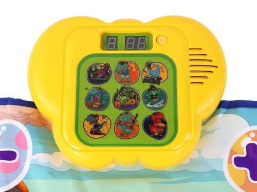 Dinoszaurusz motívumú táncszőnyeg 90cm x 86cm