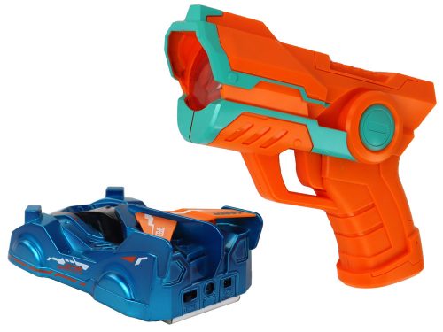 Autó Vezetés Falakon Kék Lézerrel