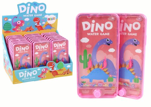 Water Arcade játékkonzol telefon Dinosaur Pink