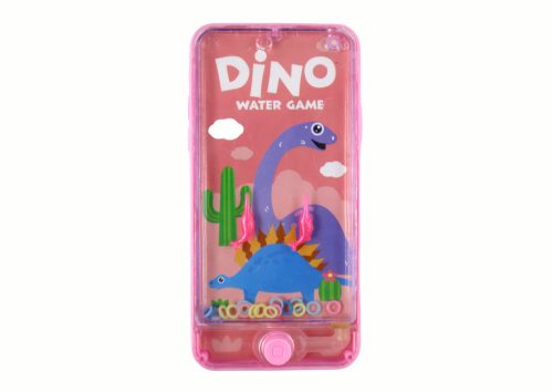 Water Arcade játékkonzol telefon Dinosaur Pink