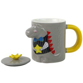 Szürke Dinosaur Infuser bögre 400 ml