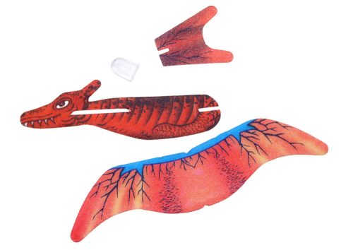 Hab Dinosaur Plane Piros