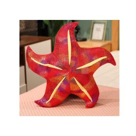 Mascot plüss Starfish piros párna 20 cm