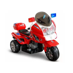 CH815 Piros - Elektromos Ride On Police Motorcycle