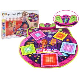   Gyerek táncszőnyeg Elemről működő Fények Hangok tánchoz 91cm x 93cm